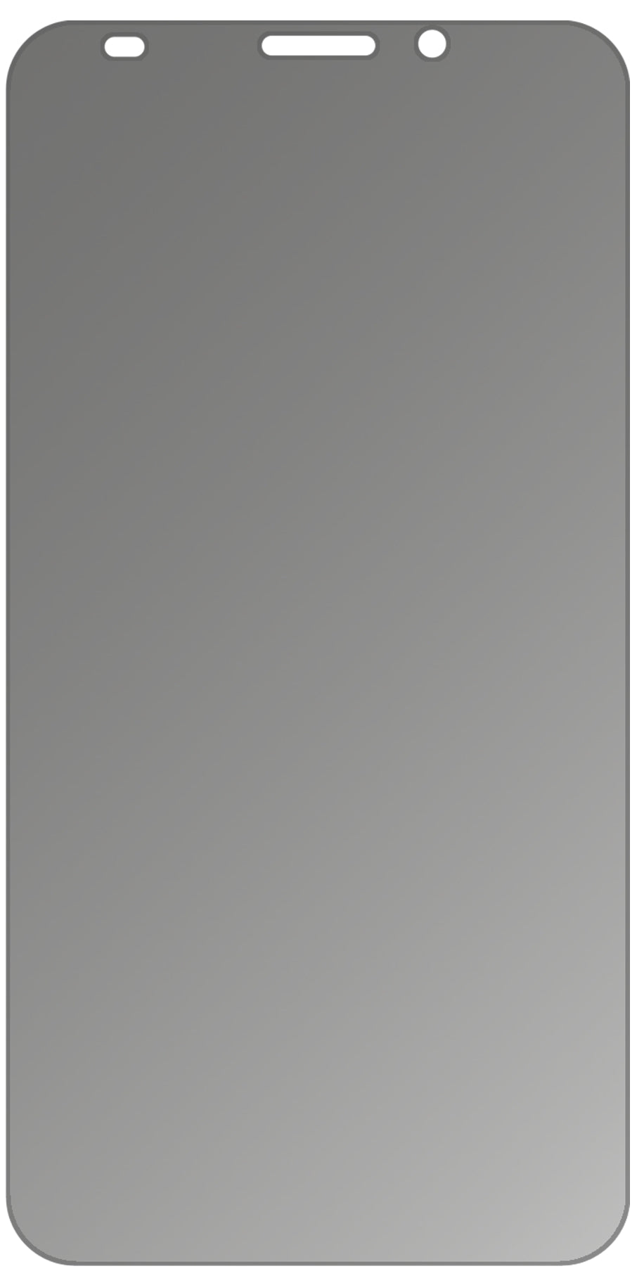dipos Displayschutz für Lenovo A916, mattierte Oberfläche, Blickschutzfilter und perfekter Passform