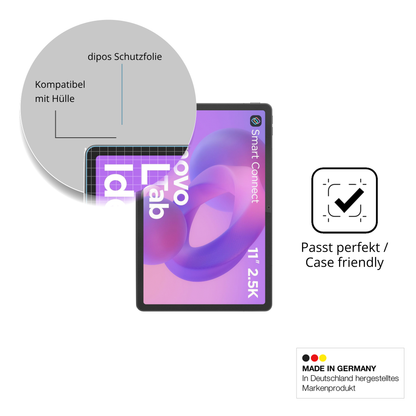 Schutzfolie mit optimaler Passform, zur Verwendung mit Hüllen geeignet