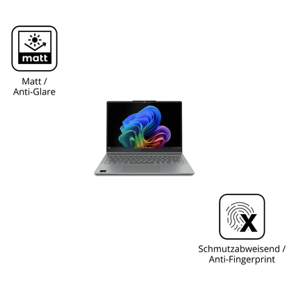 9H Hartbeschichtete, flexible Folie passend zugeschnitten für Lenovo IdeaPad 5 2-in-1 14 Zoll