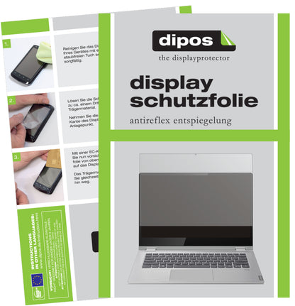2x Schutzfolie matt für Lenovo Ideapad C340 14 Zoll Display-Schutzfolie