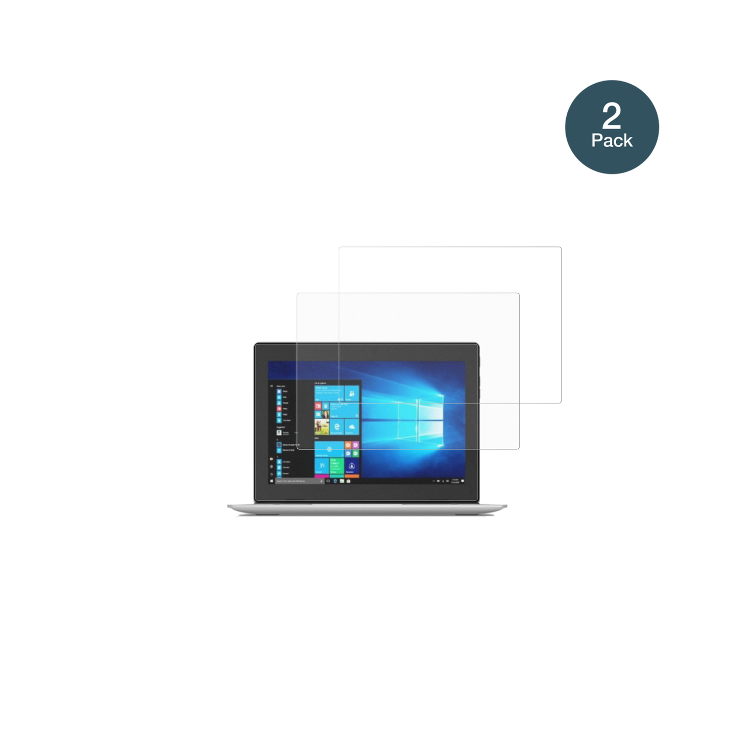 LenovoIdeaPad D330 mit aufgebrachter dipos Panzerfolie, die lästige Fingerabdrücke minimiert