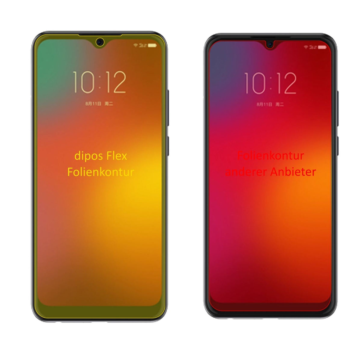 dipos FLEX 2x Clear Screen Protector for Lenovo K11