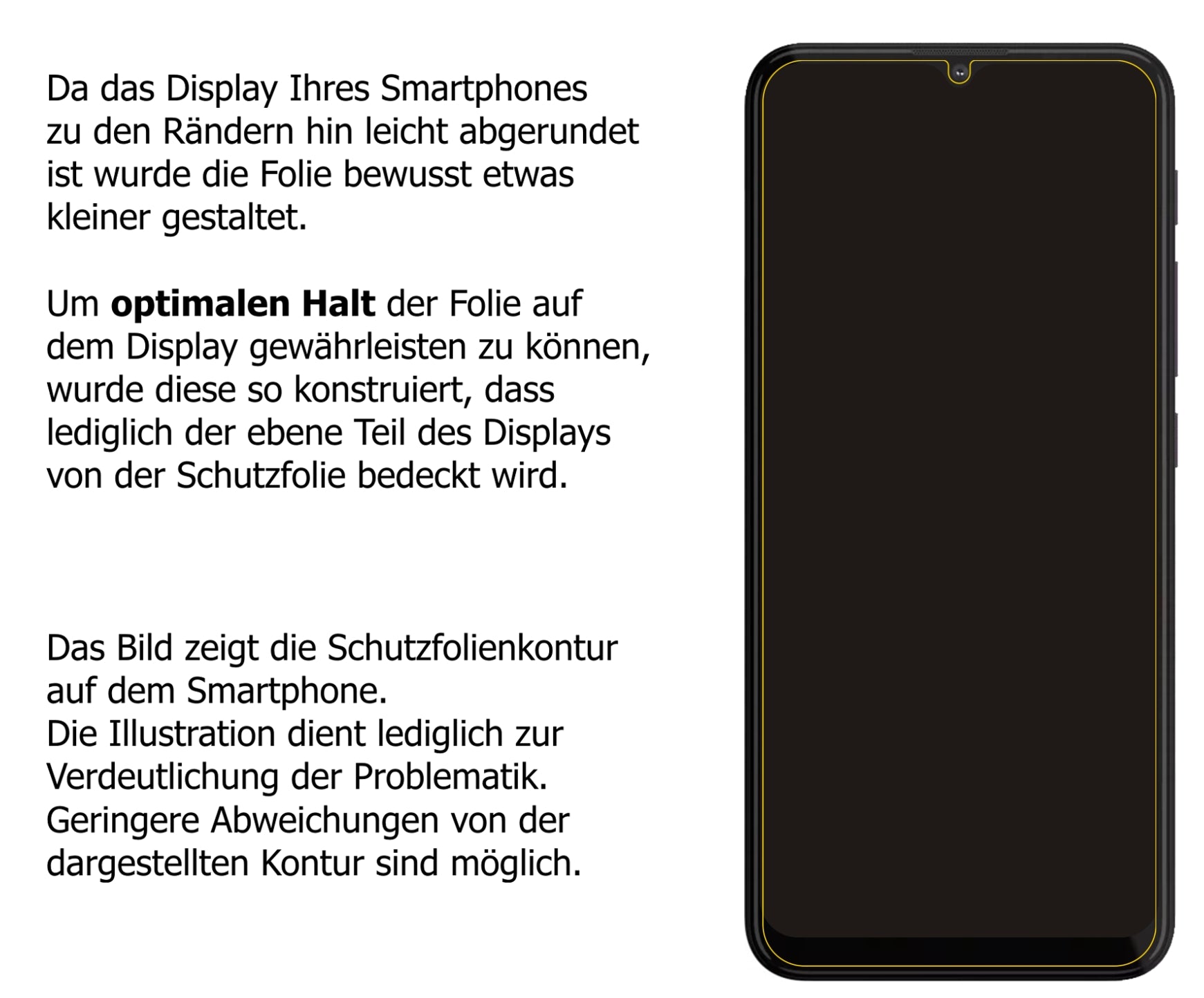 Dünne und klare Folie passend zugeschnitten für Lenovo K13