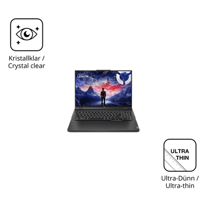 Dünne und klare Folie passend zugeschnitten für Lenovo Legion Pro 5 16 Zoll