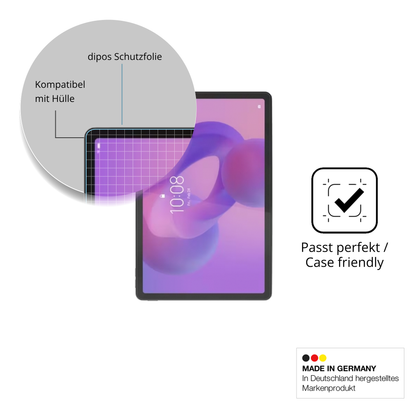 Schutzfolie mit optimaler Passform, zur Verwendung mit Hüllen geeignet