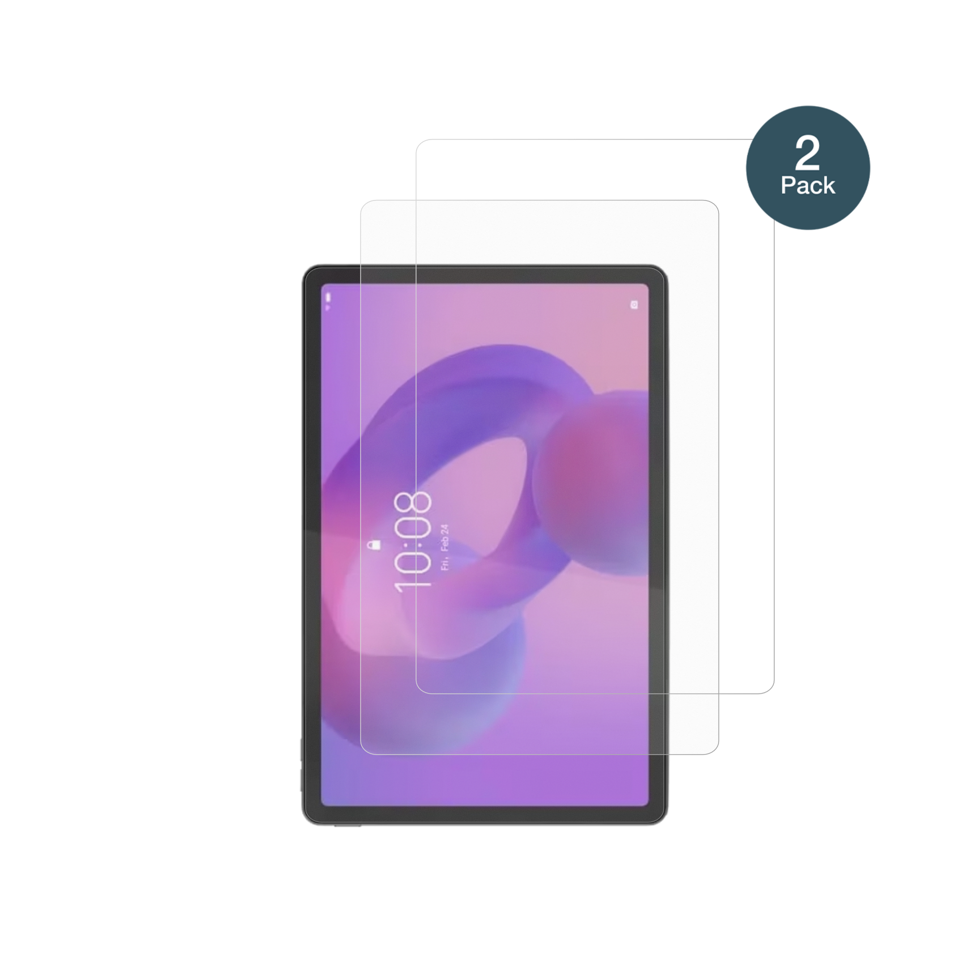 lenovotab k11 2.gen mit aufgebrachter dipos Panzerfolie, die lästige Fingerabdrücke minimiert