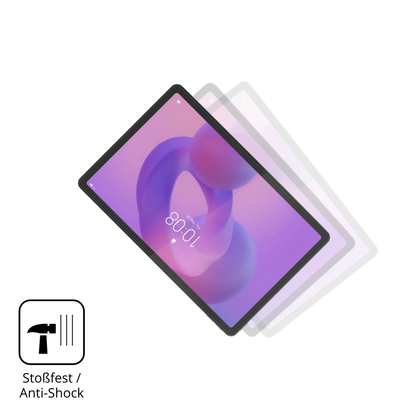 Schutz gegen Kratzer auf dem lenovotab k11 2.gen Glas durch Schlüssel, Stöße gegen die Tischkante oder Stürze
