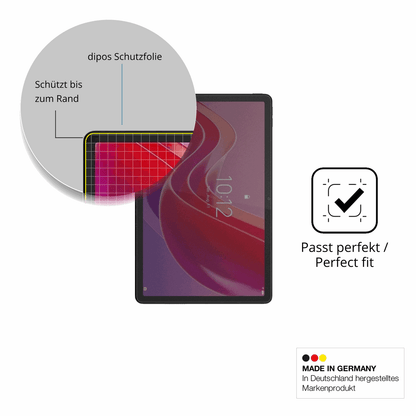 Schutz gegen Kratzer auf dem Lenovo Tab K12 Glas durch Schlüssel oder Ähnliches