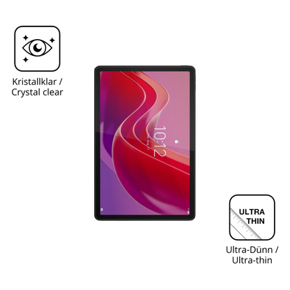 Dünne und klare Folie passend zugeschnitten für Lenovo Tab K12