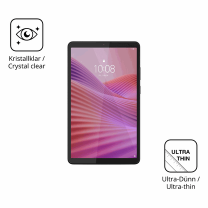 Dünne und klare Folie passend zugeschnitten für Lenovo Tab K9