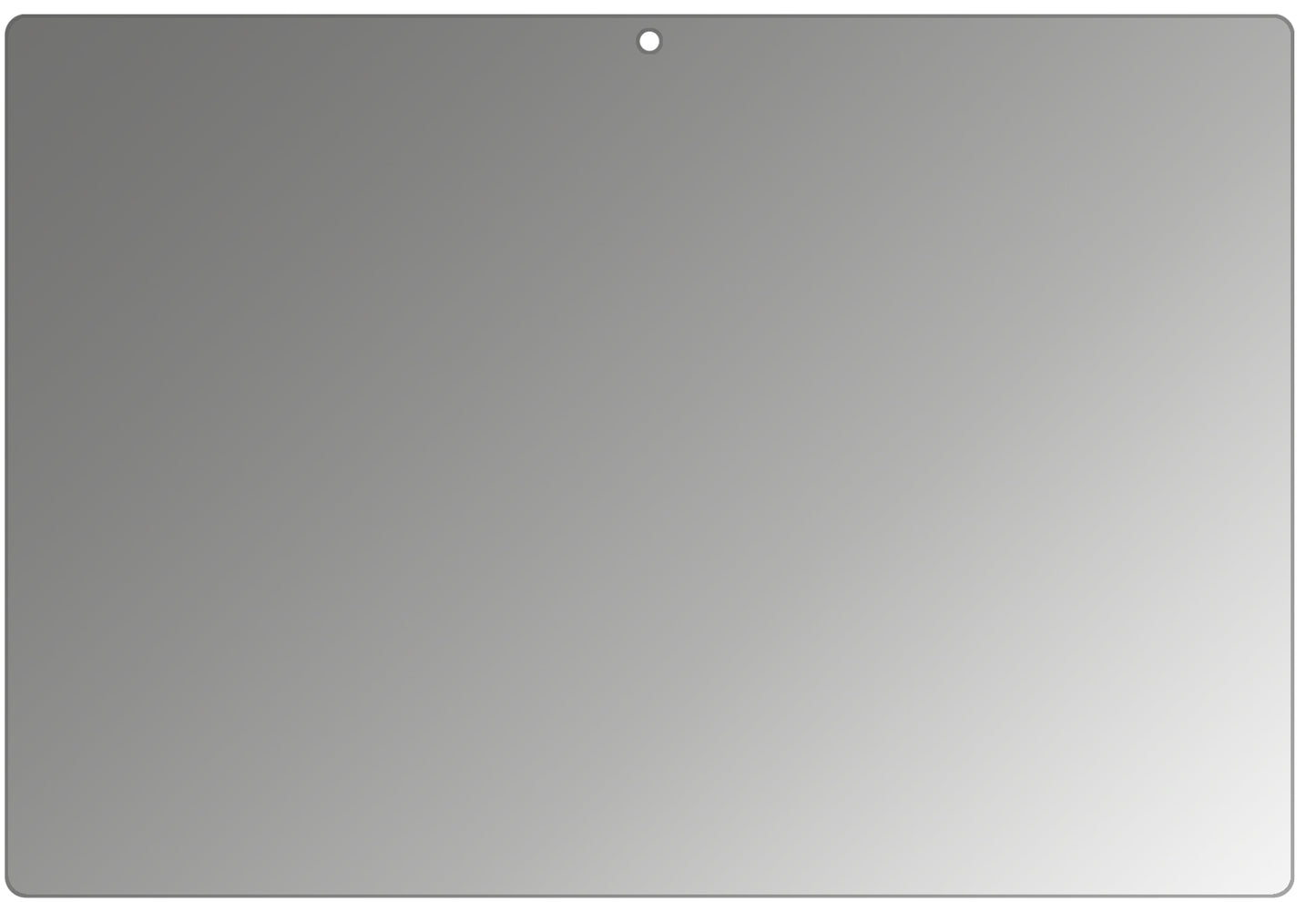 Blickschutzfolie für Lenovo Tab M10 HD matt Schutzfolie Privacy