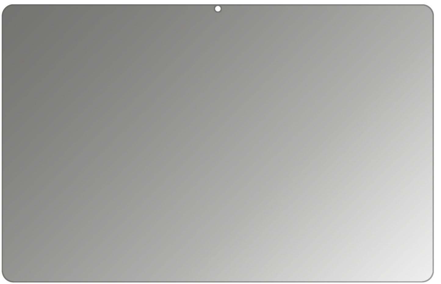 Blickschutzfolie für Lenovo Tab P11 Pro matt Schutzfolie Privacy