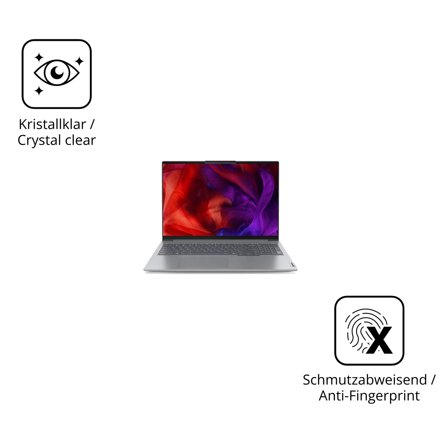 Flexible TPU-Folie passend zugeschnitten für Lenovo ThinkBook 16 G7, vollständige Abdeckung