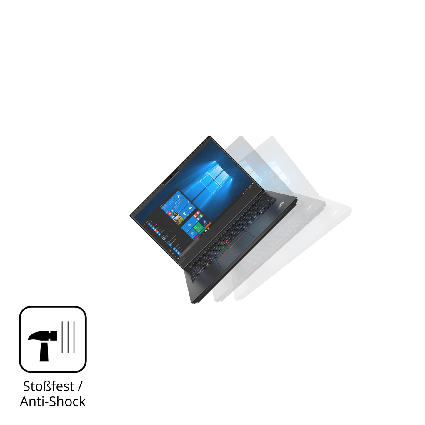 Schutz gegen Kratzer auf dem Lenovo ThinkPad E14 Gen 1 Glas durch Schlüssel, Stöße gegen die Tischkante oder Stürze