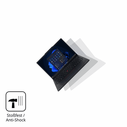 Schutz gegen Kratzer auf dem Lenovo Thinkpad E14 Gen7 14 Zoll Glas durch Schlüssel, Stöße gegen die Tischkante oder Stürze
