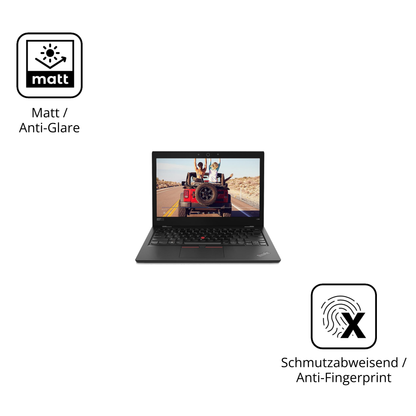 Dünne und entspiegelnde Folie passend zugeschnitten für Lenovo ThinkPad L380