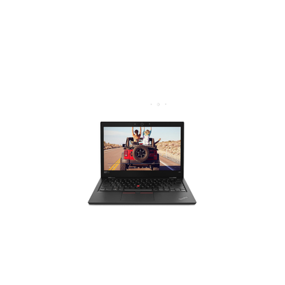 LenovoThinkPad L380 mit aufgebrachtem dipos Displayschutz, der seitliche Einblicke blockiert