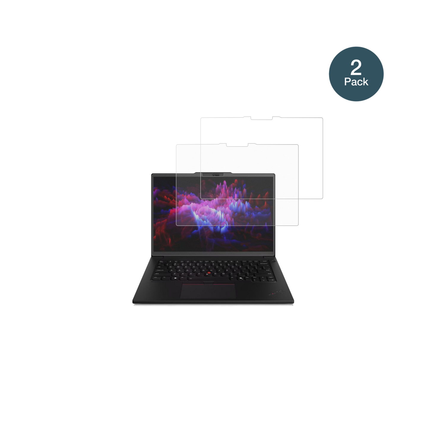 lenovothinkpad p14s gen 6 14.5 zoll mit aufgebrachter dipos Panzerfolie, die lästige Fingerabdrücke minimiert