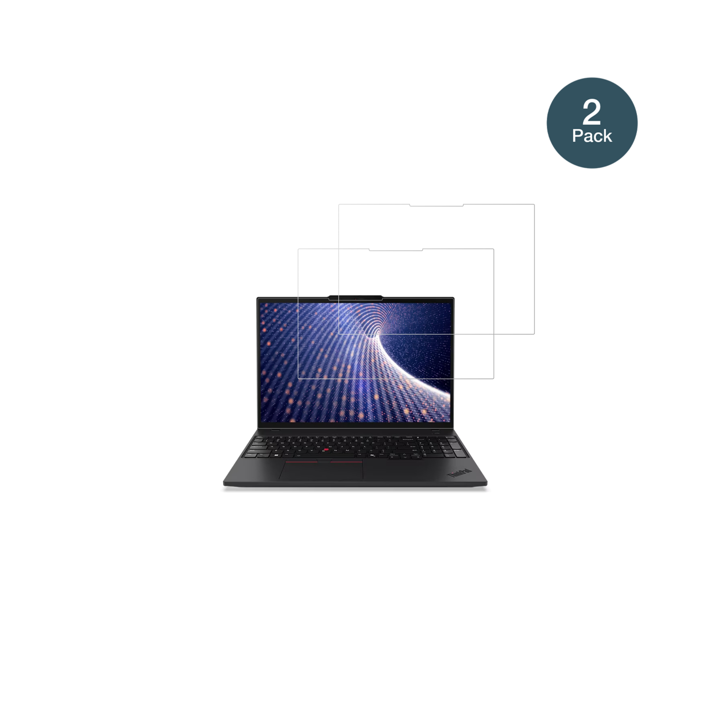 LenovoThinkPad P16s Gen 4 16 Zoll mit aufgebrachter dipos Flex Schutzfolie, glasklare Darstellung ohne Einschränkungen