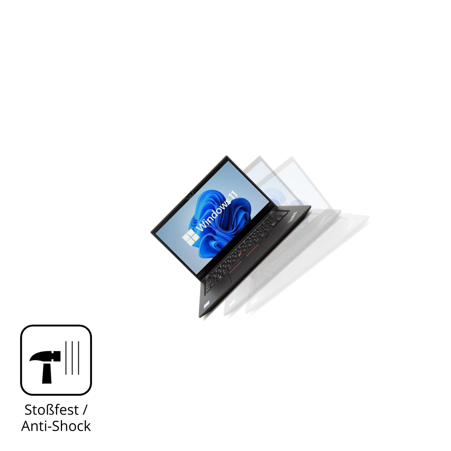 Schutz gegen Kratzer auf dem Lenovo ThinkPad T14s Gen 1 Glas durch Schlüssel, Stöße gegen die Tischkante oder Stürze