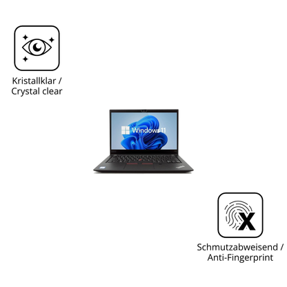 Flexible TPU-Folie passend zugeschnitten für Lenovo ThinkPad T14s Gen 1, vollständige Abdeckung