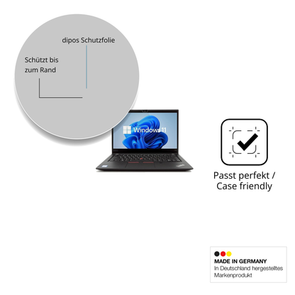 Besonders flexibler Displayschutz mit Anti-Shock-Schicht im Materialmix