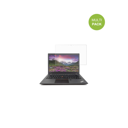 LenovoThinkpad T470s mit aufgebrachter dipos Displayschutzfolie, die lästige Fingerabdrücke minimiert