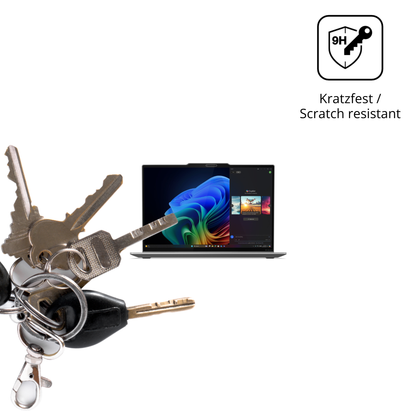 dipos Displayschutz für Lenovo ThinkPad X1 2-in-1 Gen 10, transparente Oberfläche, perfekte Passform auch für die Rundungen