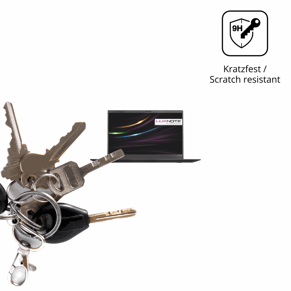 dipos Displayschutz für Lenovo ThinkPad X1 Carbon Gen 6, mattierte Oberfläche, robuste Festigkeit und perfekte Passform