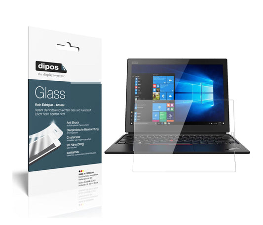 2x Screen Protector for Lenovo ThinkPad X1 Tablet 3. Gen. Flexible Glass 9H