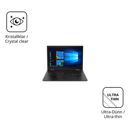 Dünne und klare Folie passend zugeschnitten für Lenovo ThinkPad X1 Yoga Gen 3