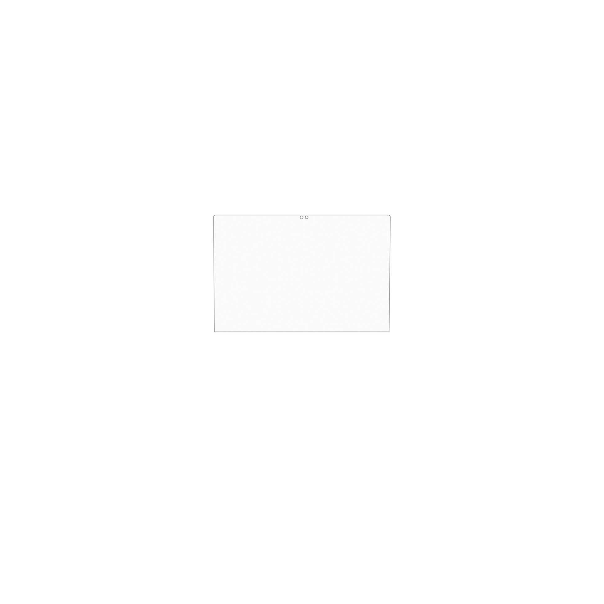 dipos Displayschutz für Lenovo ThinkPad X1 Yoga Gen 6, mattierte Oberfläche, geringe Dicke und perfekte Passform