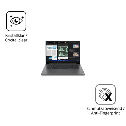 Flexible TPU-Folie passend zugeschnitten für Lenovo V17 IRU G4, vollständige Abdeckung
