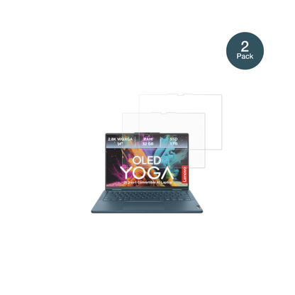 LenovoYoga 7i 2-in-1 Gen10 14 Zoll mit aufgebrachter dipos Panzerfolie, die lästige Fingerabdrücke minimiert
