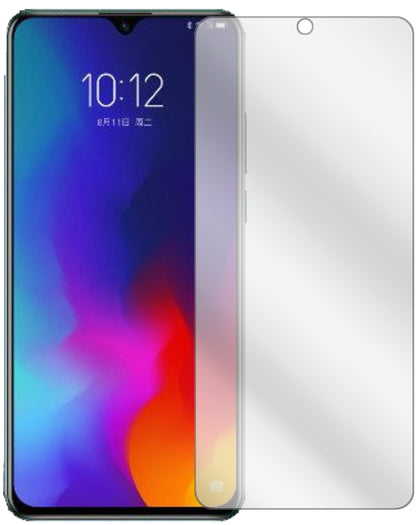 LenovoK10 note mit aufgebrachter dipos Displayschutzfolie, glasklare Darstellung ohne Einschränkungen