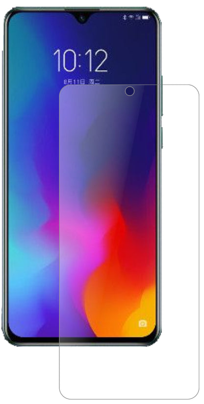 LenovoZ6 Youth Edition mit aufgebrachter dipos Panzerfolie, die lästige Fingerabdrücke minimiert