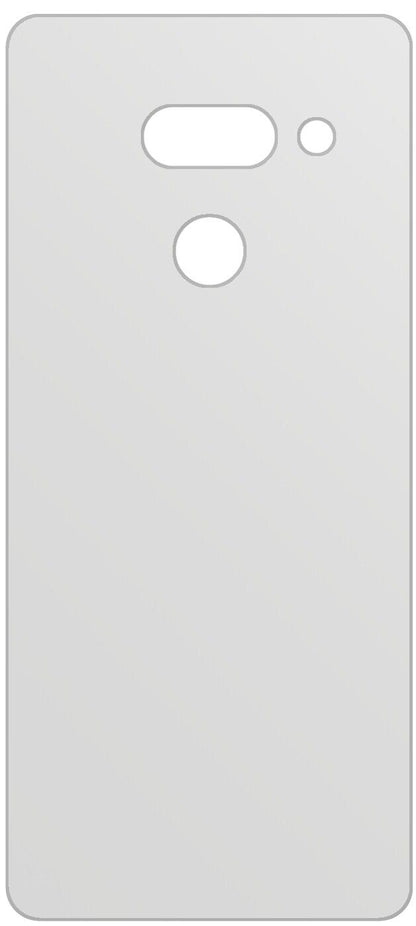 dipos Displayschutz für LG G8 ThinQ Rückseite, mattierte Oberfläche, geringe Dicke und perfekte Passform