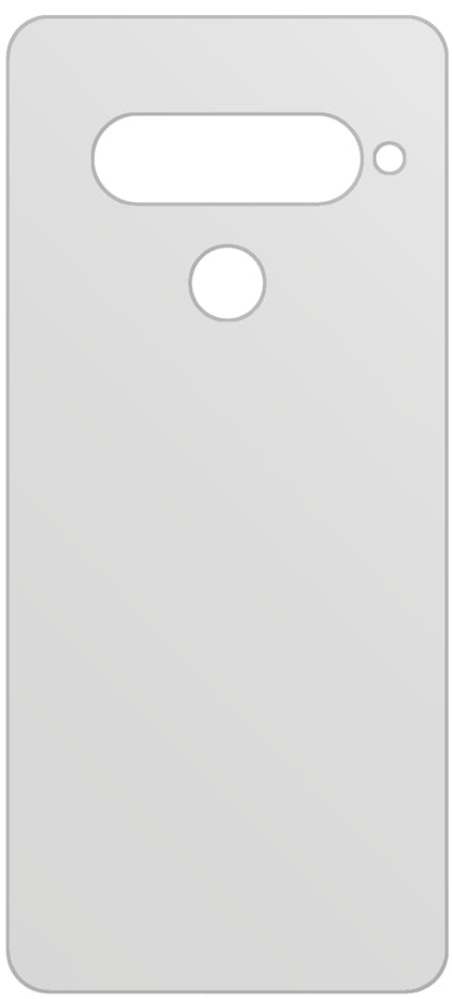 dipos Displayschutz für LG G8s ThinQ Rückseite, mattierte Oberfläche, geringe Dicke und perfekte Passform