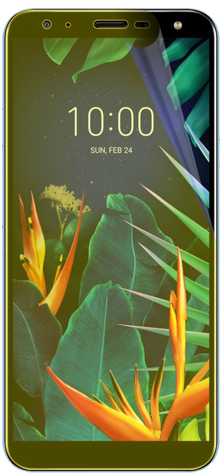 dipos Displayschutz für LG K40, transparente Oberfläche, geringe Dicke und perfekte Passform