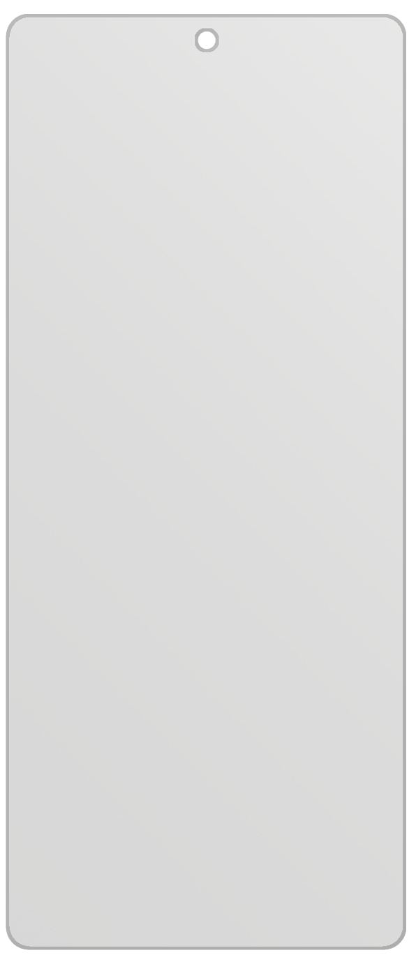 dipos Displayschutz für LG K71, mattierte Oberfläche, geringe Dicke und perfekte Passform