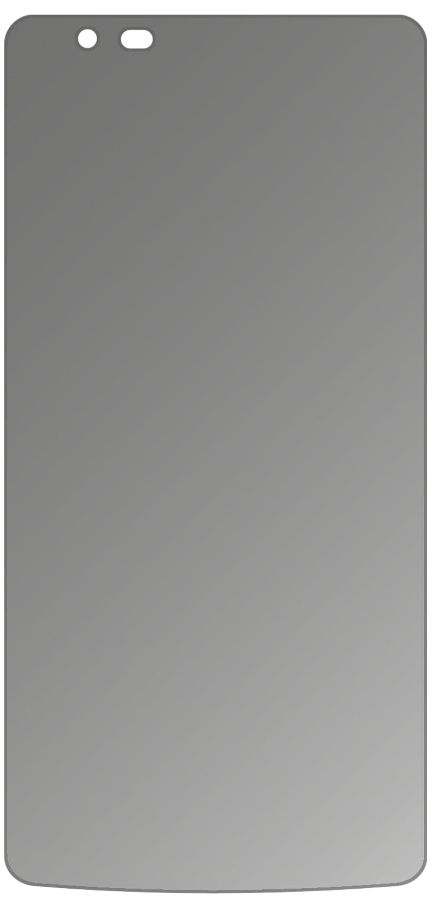 dipos Displayschutz für LG Phoenix 2, mattierte Oberfläche, Blickschutzfilter und perfekter Passform