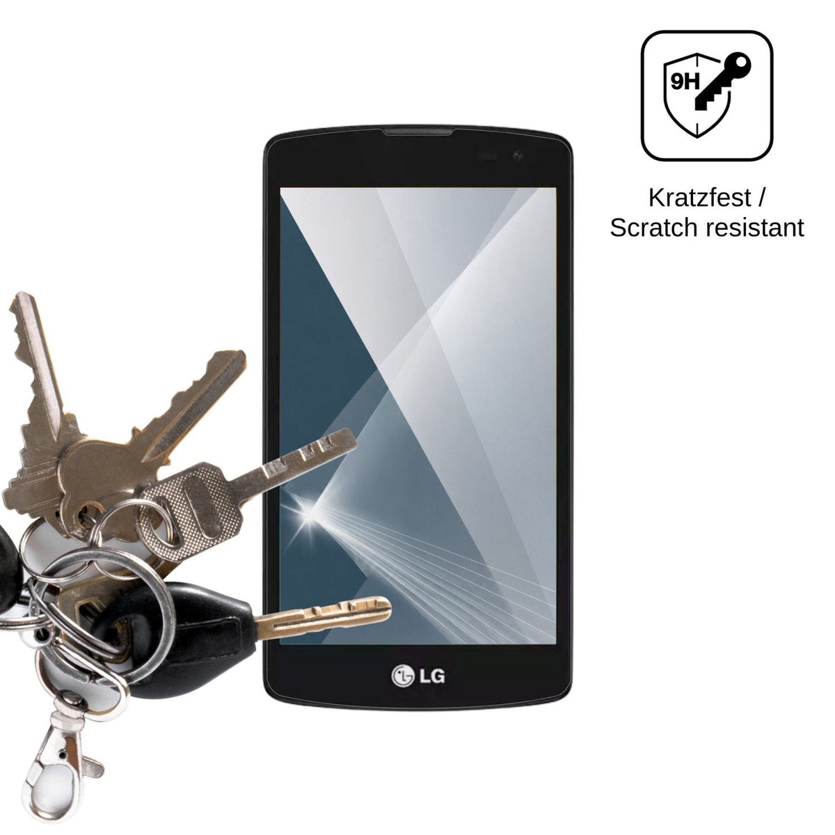 2x Screen Protector for LG Prime Plus H522F Flexible Glass 9H dipos