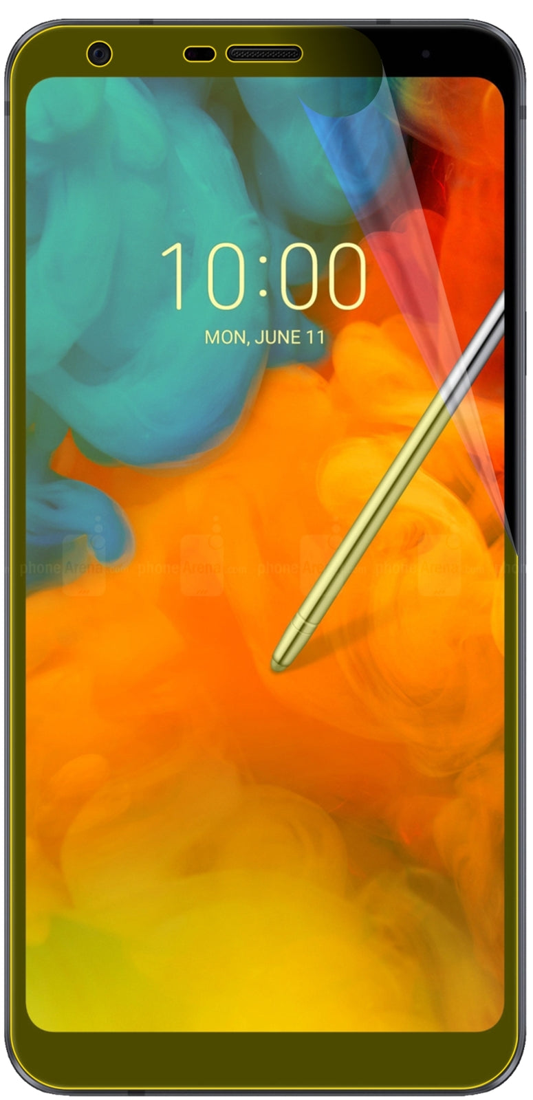 dipos Displayschutz für LG Q8 (2018), transparente Oberfläche, geringe Dicke und perfekte Passform