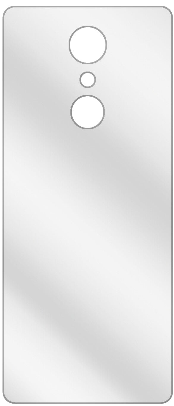 dipos Displayschutz für LG Q9 One Rückseite, transparente Oberfläche, geringe Dicke und perfekte Passform
