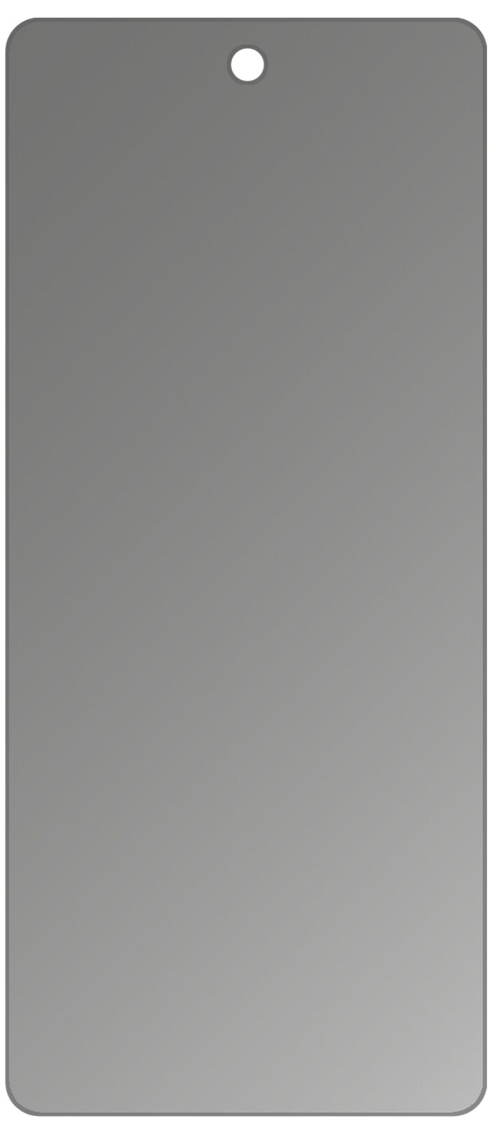 dipos Displayschutz für LG Q92, mattierte Oberfläche, Blickschutzfilter und perfekter Passform