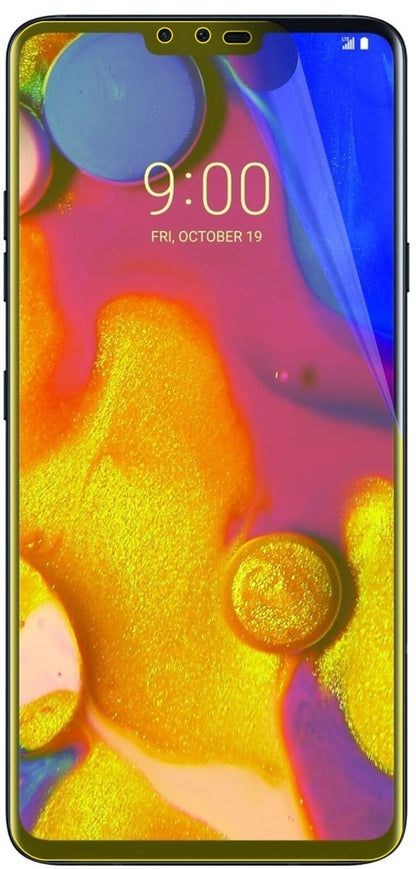 dipos Displayschutz für LG V40 ThinQ, transparente Oberfläche, geringe Dicke und perfekte Passform