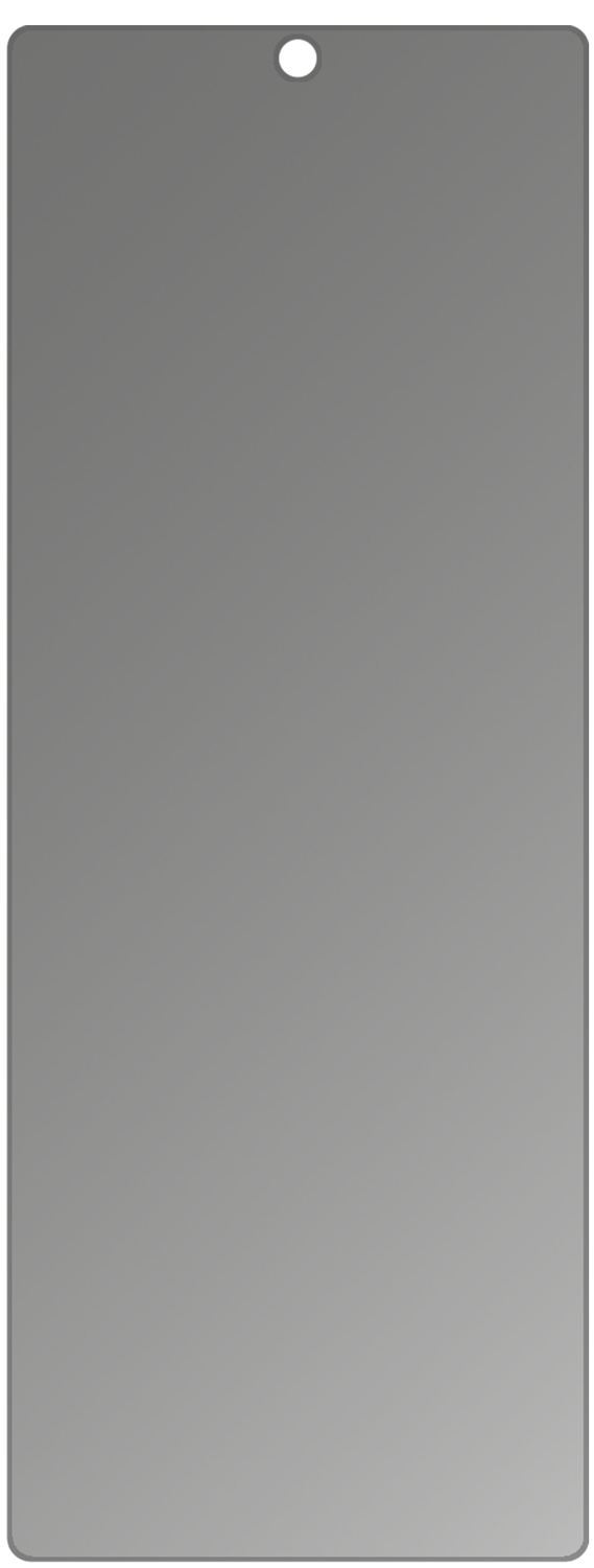 dipos Displayschutz für LG Velvet 4G, mattierte Oberfläche, Blickschutzfilter und perfekter Passform
