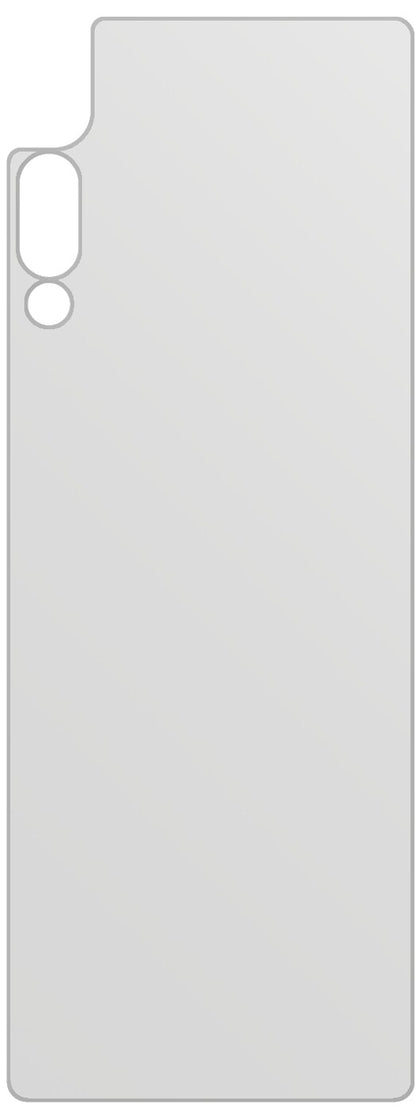 dipos Displayschutz für LG Velvet 4G Rückseite, mattierte Oberfläche, geringe Dicke und perfekte Passform