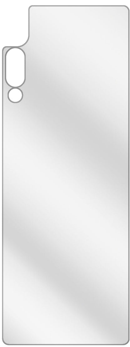 dipos Displayschutz für LG Velvet 4G Rückseite, transparente Oberfläche, geringe Dicke und perfekte Passform
