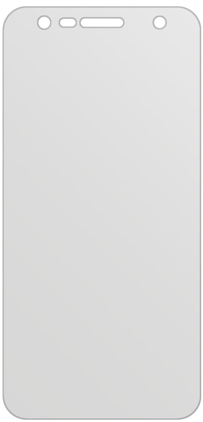dipos Displayschutz für LG X power 3, mattierte Oberfläche, geringe Dicke und perfekte Passform
